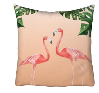 现代布艺丹顶鹤抱枕su模型