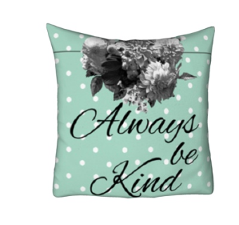 现代布艺花卉抱枕su模型