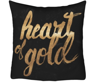 现代布艺黑色抱枕su模型