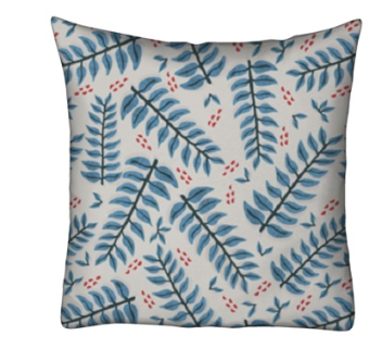 现代树叶抱枕su模型