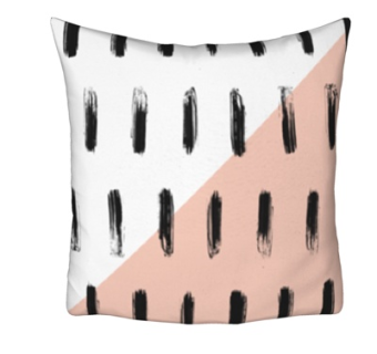 现代布艺抱枕su模型