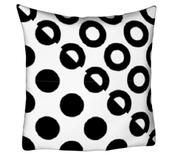 现代布艺抱枕su模型