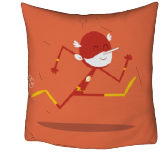 现代卡通闪电侠抱枕su模型