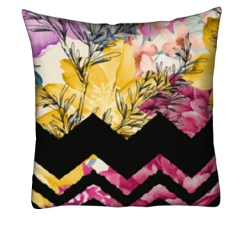 现代印花抱枕su模型