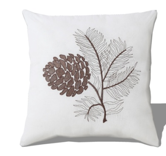 现代树叶抱枕su模型