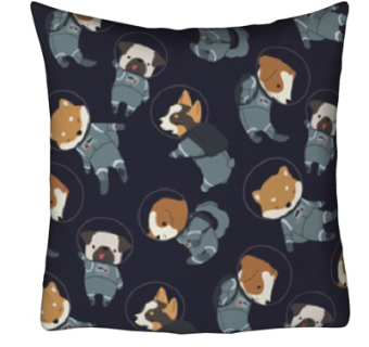 现代卡通小熊抱枕su模型