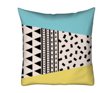 现代布艺箭头抱枕su模型