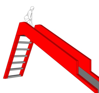 现代儿童娱乐设施su模型