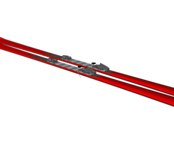 现代滑雪板su模型