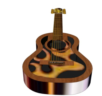 欧式古典吉他su模型