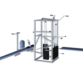 现代健身设备su模型