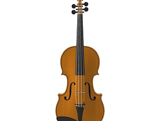 欧式小提琴su模型