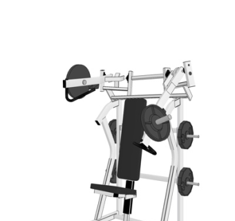 现代健身设备su模型