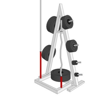 现代健身设备su模型