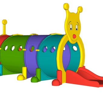 现代儿童娱乐设施su模型