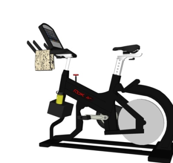 现代健身设备su模型