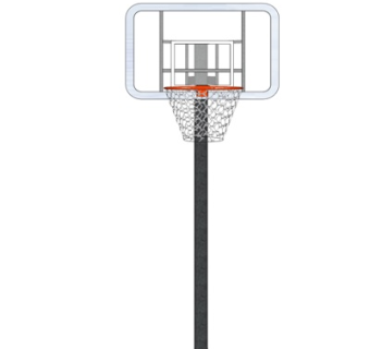 现代篮板su模型