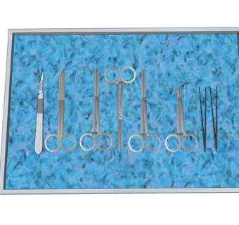 现代手术工具su模型