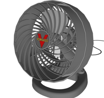 现代涡流空气循环机su模型