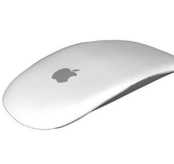 现代无线鼠标su模型