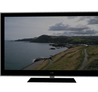 现代液晶电视机su模型