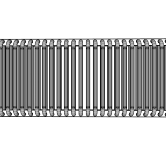 现代暖气片su模型