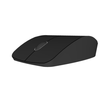 现代无线鼠标su模型