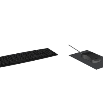 现代鼠标键盘su模型