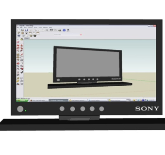 现代索尼电脑su模型