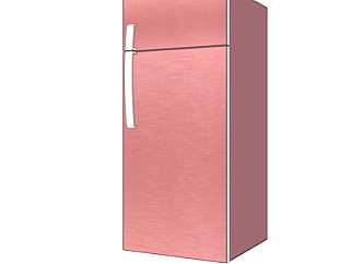 现代<em>双层</em>电冰箱su模型