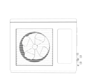 现代空调外机su模型