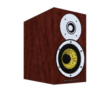 现代实木音箱su模型