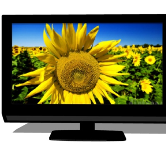 现代电脑显示器su模型