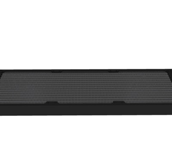 现代暖气片su模型