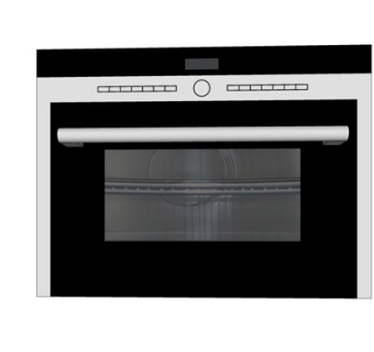 现代烤箱su模型