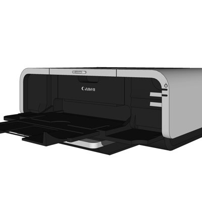 现代佳能打印机su模型