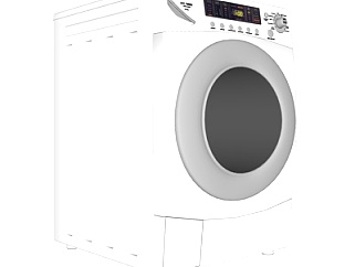 现代伊莱克斯洗衣机su模型