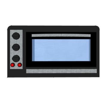 现代微波炉su模型