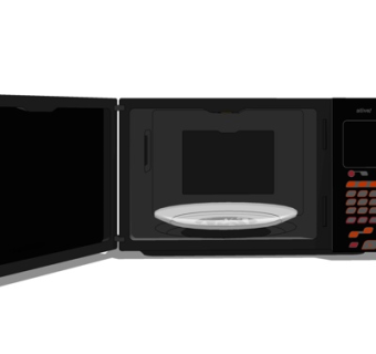 现代微波炉su模型