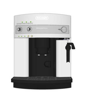 现代德龙咖啡机su模型