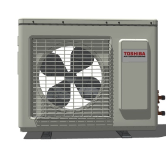 现代空调外机su模型