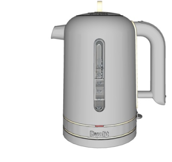 现代得力水壶su模型