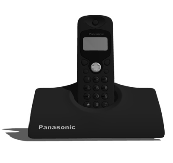 现代松下电话机su模型