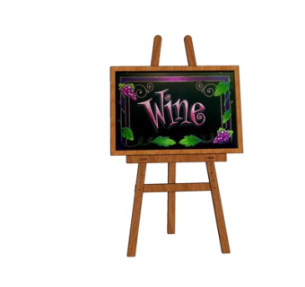 现代实木展示架su模型