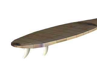 现代冲浪板su模型