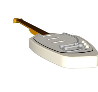 现代小提琴su模型