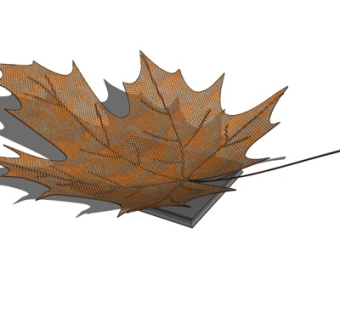 北欧装饰品su模型