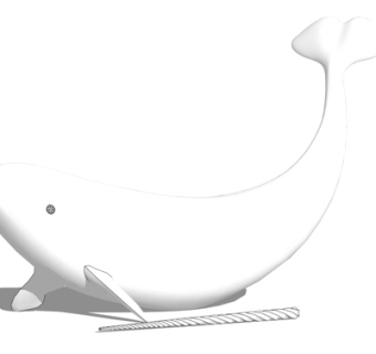 现代摆件su模型