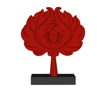 现代摆件su模型