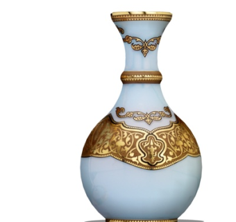 东南亚陶瓷花瓶su模型